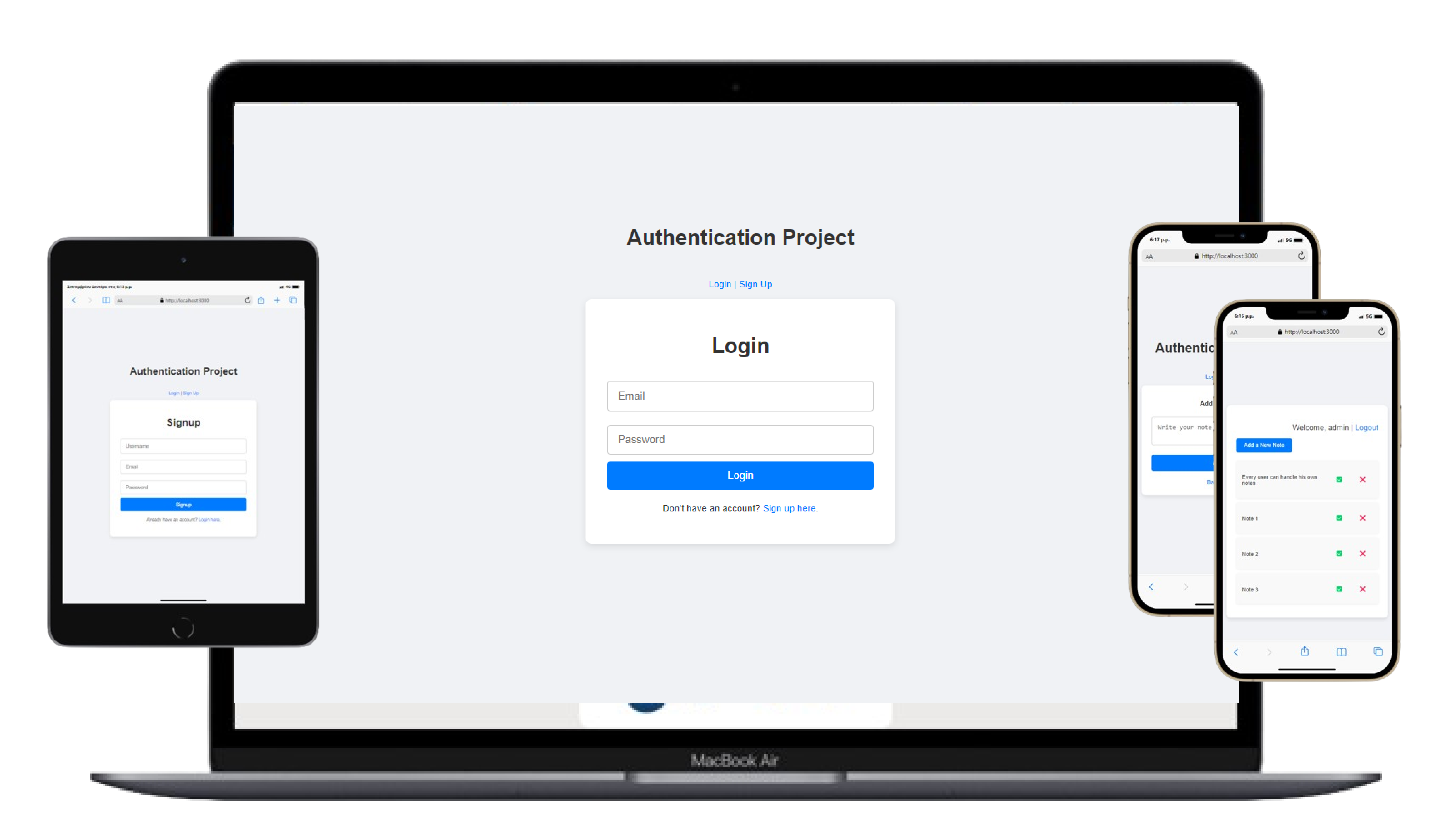 Auth Application Overview