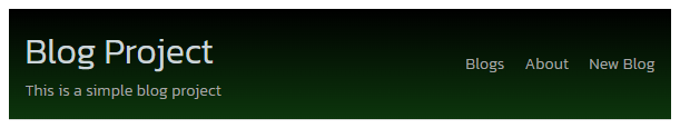 Blogger Homepage